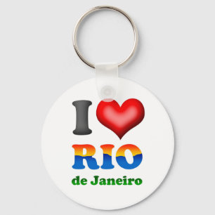 I Liebe Rio de Janeiro, Brasilien die wunderbare Schlüsselanhänger