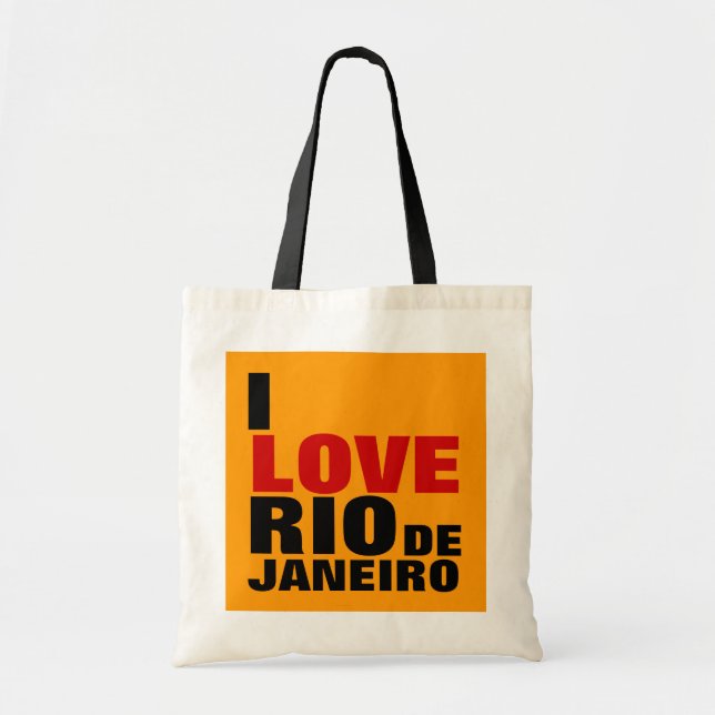 I Liebe rio de janeiro Tragetasche (Vorne)