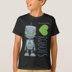 I Liebe Roboter T-Shirt