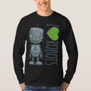 I Liebe Roboter T-Shirt