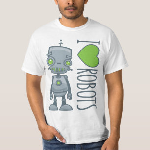 I Liebe Roboter T-Shirt