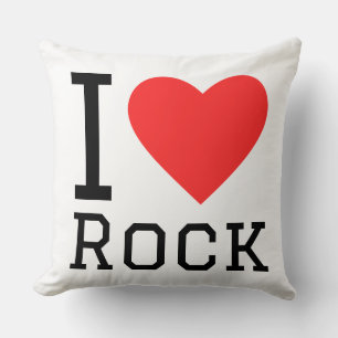 I Liebe Rock Kissen