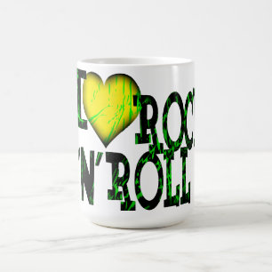 I Liebe Rock 'N' Roll - Tasse