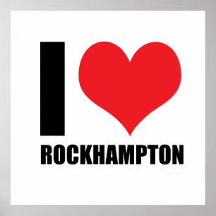I Liebe Rockhampton Poster