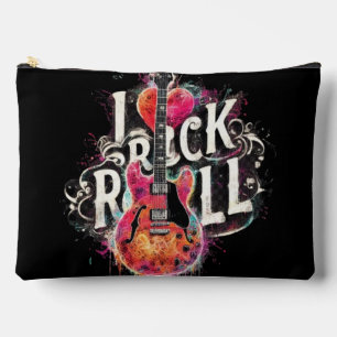 I Liebe Rock'n'Roll Electric Guitar Painting Zubehörtasche