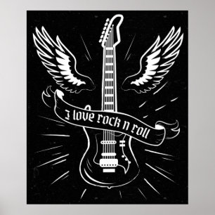 I LIEBE ROCK'N'ROLL POSTER