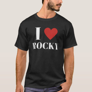 I Liebe ROCKY Herzfamilie Lover T Shirt