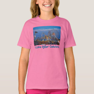 I Liebe Roller Untersetzer T-Shirt