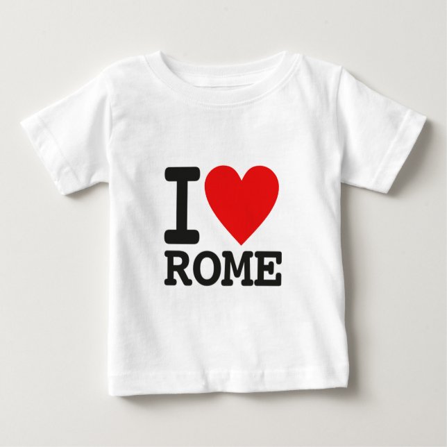 I Liebe Rom Baby T-shirt (Vorderseite)