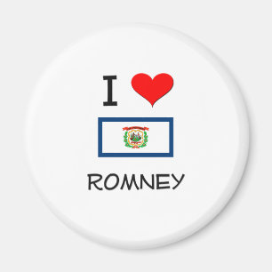 I Liebe Romney West Virginia Magnet