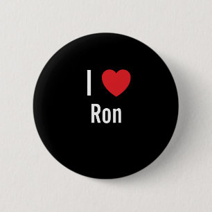 I Liebe Ron Button