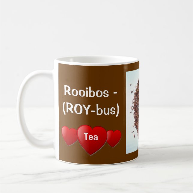 I Liebe Rooibos Tea Maßgeschneiderte Tasse (Links)