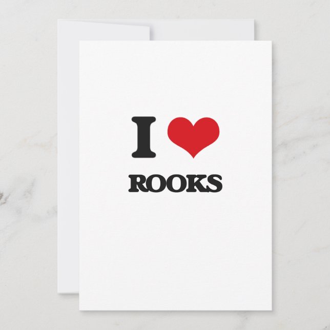 I Liebe Rooks (Vorderseite)