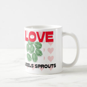 I Liebe-Rosenkohl Kaffeetasse