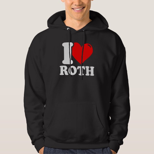I Liebe Roth City Hoodie (Vorderseite)