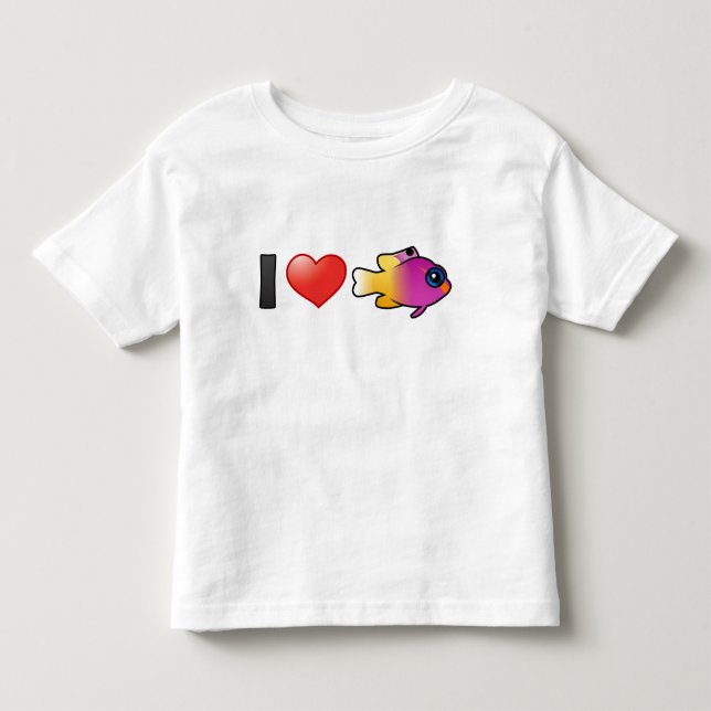 I Liebe Royal Gramma Kleinkind T-shirt (Vorderseite)