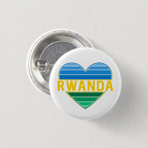 I Liebe Ruanda, ruandisches ruandisches Herz Button