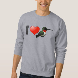 I Liebe Ruby-throats Sweatshirt