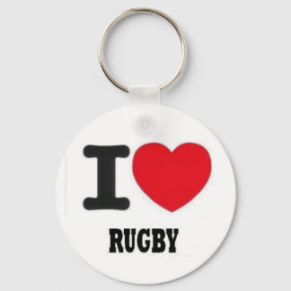 i Liebe Rugby2 Schlüsselanhänger