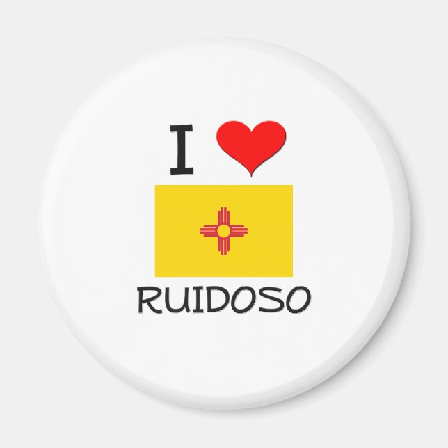 I Liebe Ruidoso New Mexico Magnet (Vorne)