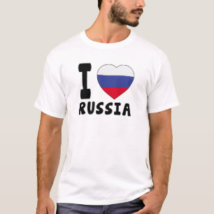 I Liebe Russland T-Shirt