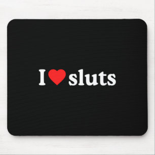I Liebe S ・ I Herz S Y2k Ästhetische Langschläfche Mousepad