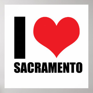I Liebe Sacramento Poster