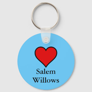 I Liebe Salem Willows Schlüsselanhänger