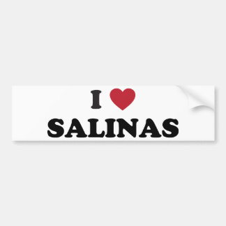 I Liebe-Salinen Kalifornien Autoaufkleber
