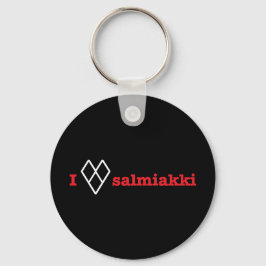 I Liebe Salmiakki Schlüsselanhänger