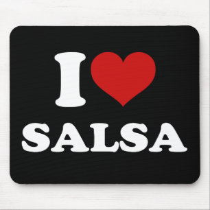 I Liebe Salsa Mousepad