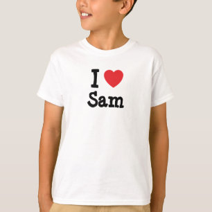 I Liebe Sam Herzstück T - Shirt