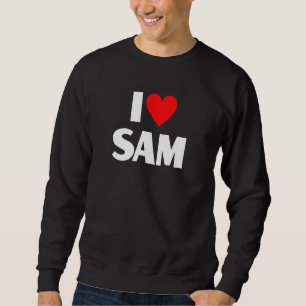 I Liebe Sam I Heart Sam Sweatshirt