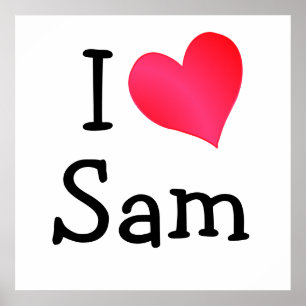 I Liebe Sam Poster