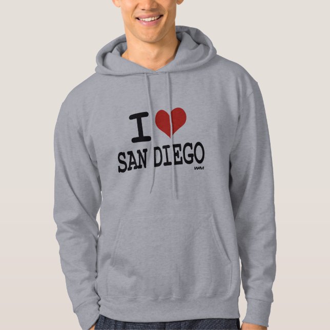 I Liebe San Diego Hoodie (Vorderseite)