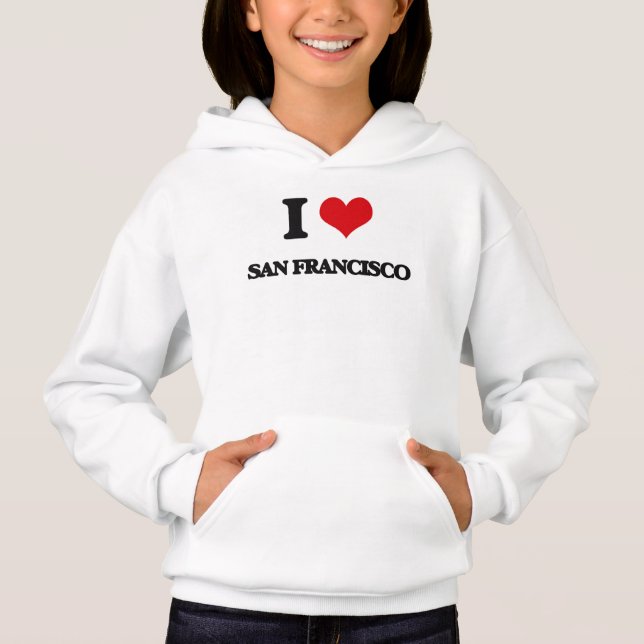 I Liebe San Francisco Hoodie (Vorderseite)