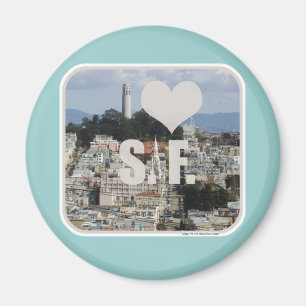 I Liebe San Francisco Magnet