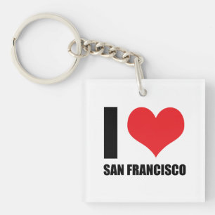 I Liebe San Francisco Schlüsselanhänger