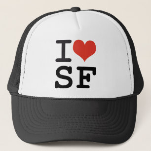 I Liebe San Francisco Truckerkappe