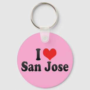 I Liebe San Jose Schlüsselanhänger