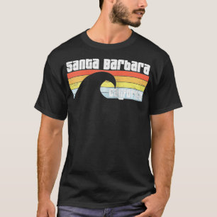I Liebe Santa Barbara Beach California CA Pacific  T-Shirt