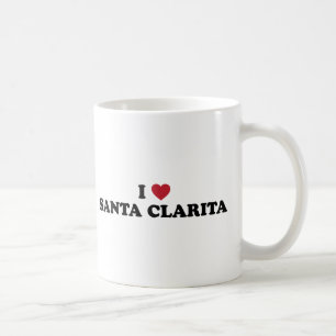 I Liebe Santa Clarita Kalifornien Kaffeetasse