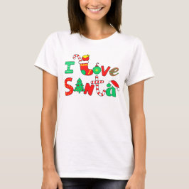 I Liebe Santa T-Shirt