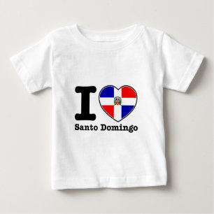 I Liebe Santo Domingo Baby T-shirt