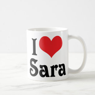 I Liebe Sara Kaffeetasse