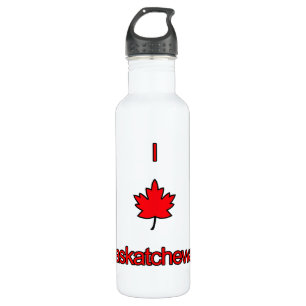 I Liebe Saskatchewan Trinkflasche