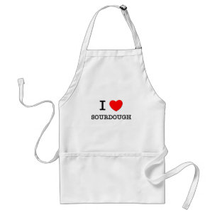 I Liebe-Sauerteig Schürze