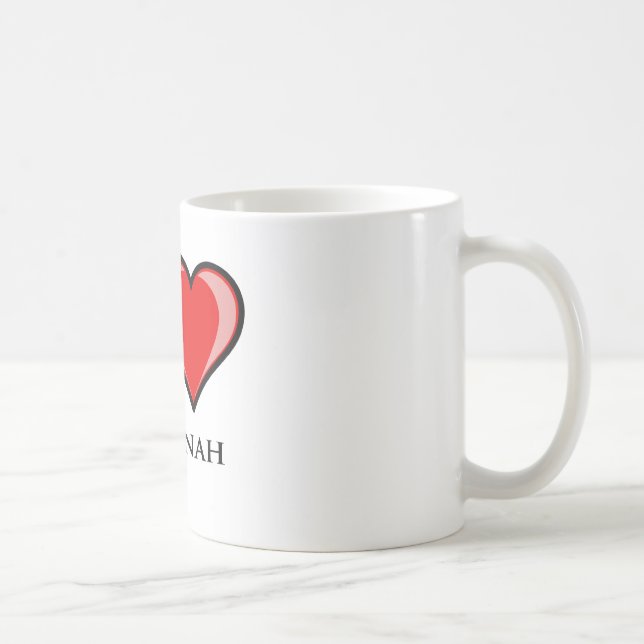 I Liebe-Savanne Kaffeetasse (Rechts)
