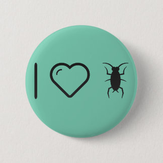I Liebe-Schaben Button