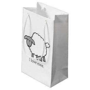 I Liebe Schafe Kleine Geschenktüte